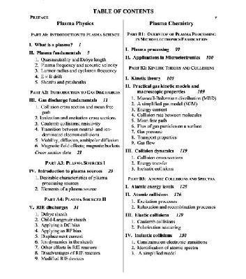 خرید و دانلود نسخه کامل کتاب Lecture Notes on Principles of Plasma Processing