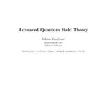 خرید و دانلود نسخه کامل کتاب Lectures on advanced quantum field theory (lecture notes, web draft 1999)