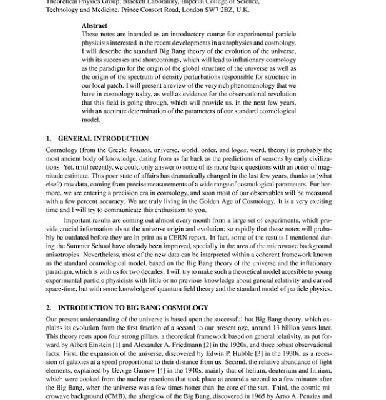خرید و دانلود نسخه کامل کتاب Lectures on cosmology (CERN-JINR European school)