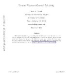 خرید و دانلود نسخه کامل کتاب Lectures on general relativity