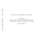 خرید و دانلود نسخه کامل کتاب Lectures on Loop Quantum Gravity