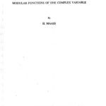 خرید و دانلود نسخه کامل کتاب Lectures on modular functions of one complex variable (Revised Edition)