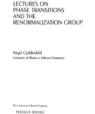 خرید و دانلود نسخه کامل کتاب Lectures on phase transitions and critical phenomena