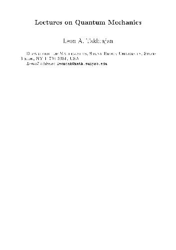 خرید و دانلود نسخه کامل کتاب Lectures on quantum mechanics_68bdd36b70496.jpeg خرید و دانلود نسخه کامل کتاب Lectures on quantum mechanics