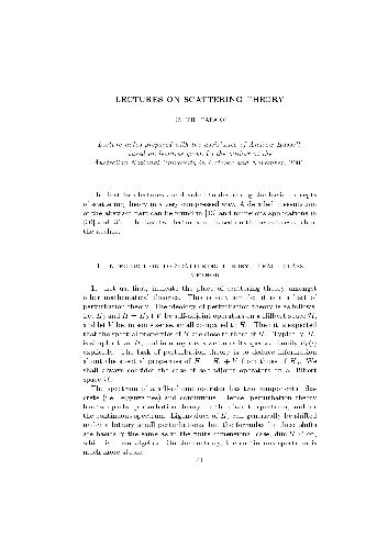 خرید و دانلود نسخه کامل کتاب Lectures on scattering theory_68be79397946d.jpeg خرید و دانلود نسخه کامل کتاب Lectures on scattering theory