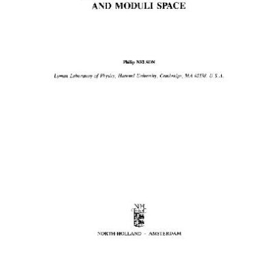 خرید و دانلود نسخه کامل کتاب Lectures on string and moduli space