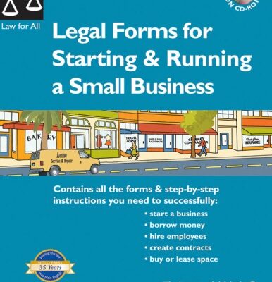 خرید و دانلود نسخه کامل کتاب Legal Forms for Starting & Running a Small Business