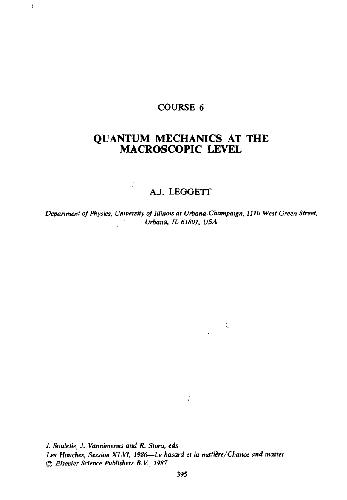 خرید و دانلود نسخه کامل کتاب Leggett LesHouches Lecture Notes on QM at macro level_68be60e70e254.jpeg خرید و دانلود نسخه کامل کتاب Leggett LesHouches Lecture Notes on QM at macro level
