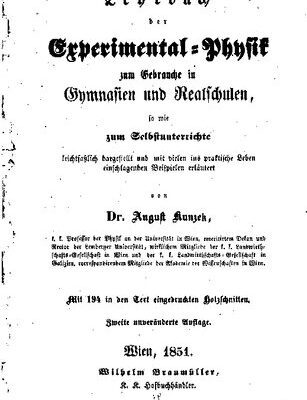 خرید و دانلود نسخه کامل کتاب Lehrbuch der Experimental-Physik zum Gebrauch in Gymnasien und Realschulen