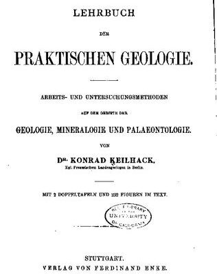 خرید و دانلود نسخه کامل کتاب Lehrbuch der praktischen Geologie : Arbeits- und Untersuchungsmethoden auf dem Gebiete der Geologie, Mineralogie und Paläontologie