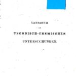 خرید و دانلود نسخه کامل کتاب Lehrbuch der technisch-chemischen Untersuchungen