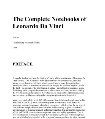 خرید و دانلود نسخه کامل کتاب Leonardo da Vinci: The Complete Works