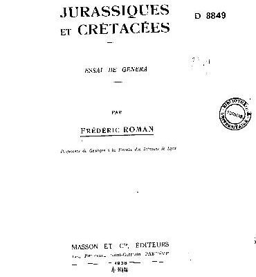 خرید و دانلود نسخه کامل کتاب Les ammonites Jurassiques et Crétacées essai de genera