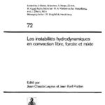 خرید و دانلود نسخه کامل کتاب Les instabilities hydrodynamiques en convection libre, forcee et mixte