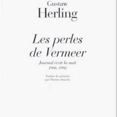 خرید و دانلود نسخه کامل کتاب Les Perles de Vermeer. Journal écrit la nuit (1986-1992)