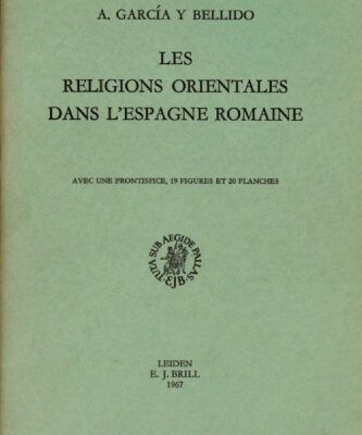 خرید و دانلود نسخه کامل کتاب Les religions orientales dans l’Espagne romaine