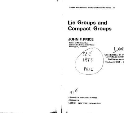 خرید و دانلود نسخه کامل کتاب Lie groups and compact groups