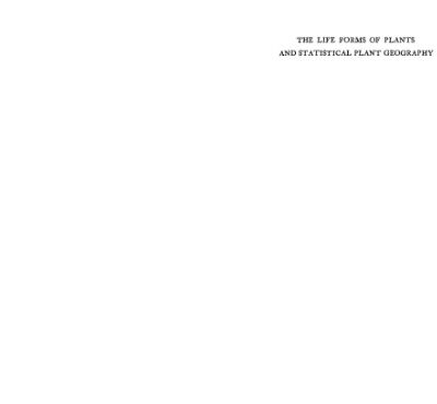 خرید و دانلود نسخه کامل کتاب Life forms of plants and statistical plant geography