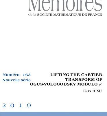 خرید و دانلود نسخه کامل کتاب Lifting the Cartier transform of Ogus-Vologodsky modulo p^n