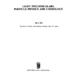 خرید و دانلود نسخه کامل کتاب Light pseudoscalars, particle physics and cosmology