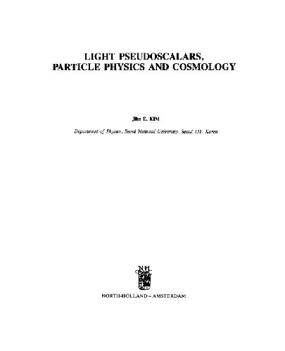 خرید و دانلود نسخه کامل کتاب Light pseudoscalars, particle physics and cosmology_68bdca791ae24.jpeg خرید و دانلود نسخه کامل کتاب Light pseudoscalars, particle physics and cosmology
