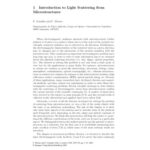 خرید و دانلود نسخه کامل کتاب Light Scattering from Microstructures: Lectures of the Summer School of Laredo, University of Cantabria, Held at Laredo, Spain, Sept. 11–13, 1998