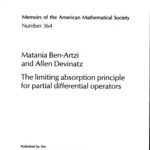 خرید و دانلود نسخه کامل کتاب Limiting Absorption Principle for Partial Differential Operators (Memoirs of the American Mathematical Society)