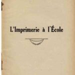 خرید و دانلود نسخه کامل کتاب L’Imprimerie à l’École
