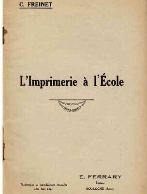 خرید و دانلود نسخه کامل کتاب L’Imprimerie à l’École