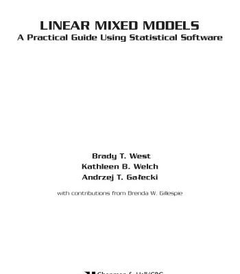 خرید و دانلود نسخه کامل کتاب Linear Mixed Models A Practical Guide Using Statistical Software