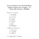 خرید و دانلود نسخه کامل کتاب Linear Operators and Spectral Theory