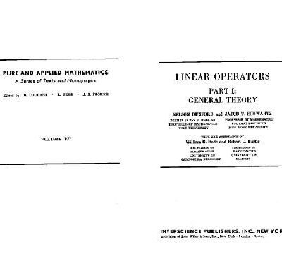 خرید و دانلود نسخه کامل کتاب Linear Operators. Part I: General Theory