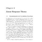 خرید و دانلود نسخه کامل کتاب Linear Response notes