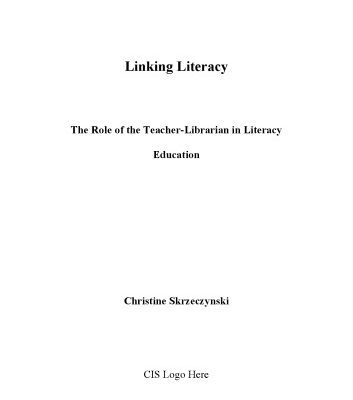 خرید و دانلود نسخه کامل کتاب Linking Literacy: the Role of the Teacher-Librarian in Literacy Education