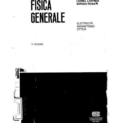 خرید و دانلود نسخه کامل کتاب Lionel Lovitch, Sergio Rosati – Fisica Generale 2 – Elettricità Magnetismo Ottica