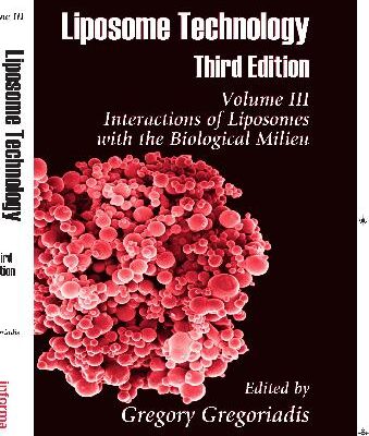 خرید و دانلود نسخه کامل کتاب Liposome Technology. Interactions of Liposomes with the Biological Milieu