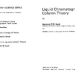 خرید و دانلود نسخه کامل کتاب Liquid Chromatography. Column Theory