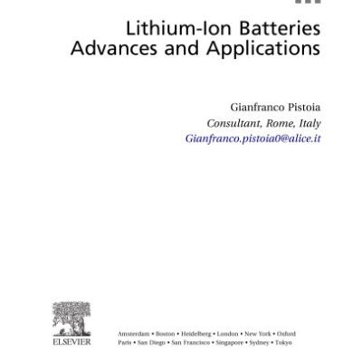 خرید و دانلود نسخه کامل کتاب Lithium-Ion Batteries. Advances and Applications