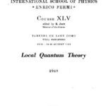 خرید و دانلود نسخه کامل کتاب Local quantum theory (proc. school XLV E.Fermi 1968)