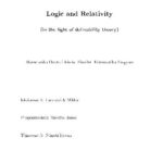 خرید و دانلود نسخه کامل کتاب Logic and Relativity
