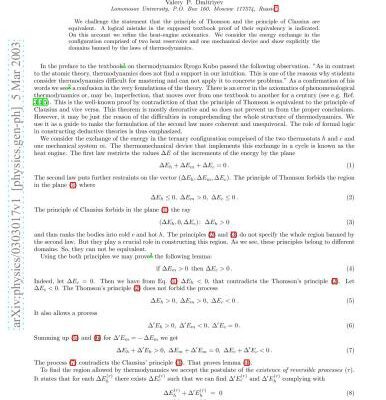 خرید و دانلود نسخه کامل کتاب Logic and thermodynamics: the heat-engine axiomatics of the second law