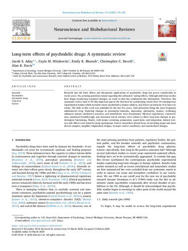 خرید و دانلود نسخه کامل کتاب Long-term effects of psychedelic drugs: A systematic review_68ce3ab7b7330.jpeg خرید و دانلود نسخه کامل کتاب Long-term effects of psychedelic drugs: A systematic review