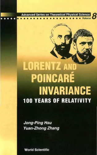 خرید و دانلود نسخه کامل کتاب Lorentz and Poincaré invariance: 100 years of relativity_68be86e503327.jpeg خرید و دانلود نسخه کامل کتاب Lorentz and Poincaré invariance: 100 years of relativity