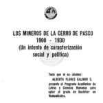خرید و دانلود نسخه کامل کتاب Los mineros de la Cerro de Pasco 1900-1930 (Un intento de caracterización social y política)