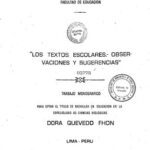 خرید و دانلود نسخه کامل کتاب Los textos escolares: observaciones y sugerencias