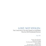 خرید و دانلود نسخه کامل کتاب LOST, NOT STOLEN: The Conservative Case that Trump Lost and Biden Won the 2020 Presidential Election
