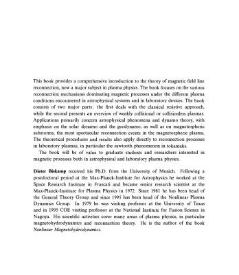 خرید و دانلود نسخه کامل کتاب Magnetic Reconnection in Plasmas (Cambridge Monographs on Plasma Physics)