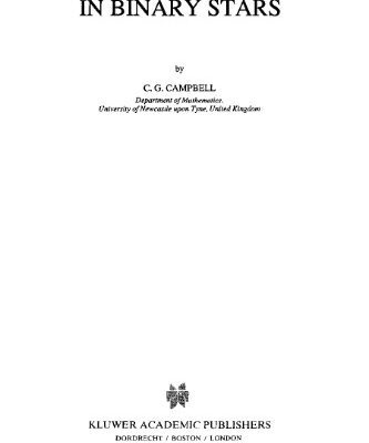 خرید و دانلود نسخه کامل کتاب Magnetohydrodynamics in binary stars