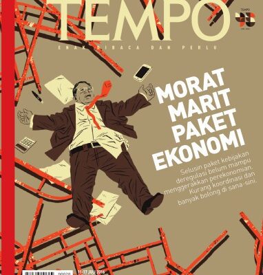 خرید و دانلود نسخه کامل کتاب Majalah Tempo – 11 Juli 2016: Morat-marit Paket Ekonomi