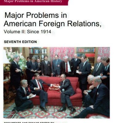 خرید و دانلود نسخه کامل کتاب Major Problems in American Foreign Relations